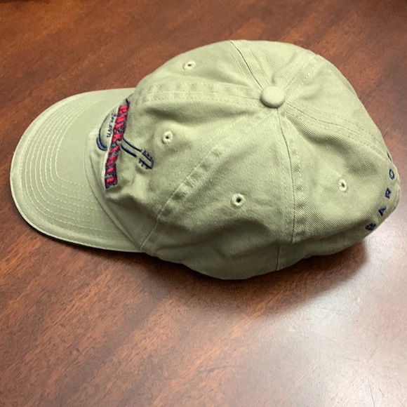 Hard Rock Cafe Barcelona Guitar Khaki Baseball Hat Cap - Picture 4 of 9